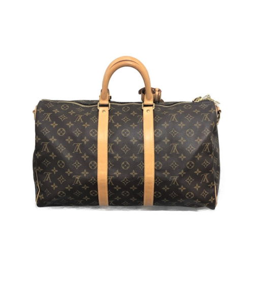LOUIS VUITTON（ルイ ヴィトン）LOUIS VUITTON (ルイ ヴィトン) キーポル バンドリエール45 サイズ:45 モノグラム M41418 MB0080の古着・服飾アイテム