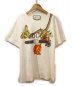 GUCCI（グッチ）の古着「フローラルTシャツ」｜アイボリー