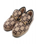 GUCCI（グッチ）の古着「19AW GGウールローファー」｜ベージュ