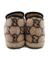 中古・古着 GUCCI (グッチ) 19AW GGウールローファー ベージュ サイズ:39：47800円