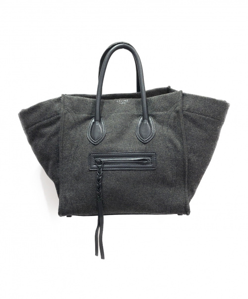 CELINE（セリーヌ）CELINE (セリーヌ) フェルトラゲージファントム グレー サイズ:-の古着・服飾アイテム
