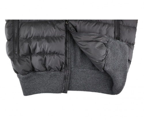 MONCLER（モンクレール）MONCLER (モンクレール) ダウン切替ニットジャケット サイズ:－の古着・服飾アイテム