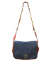 CHANEL (シャネル) デニム切替ショルダーバッグ サイズ:- 1739575：118000円