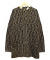 FENDI (フェンディ) ズッカ柄ヴィンテージカーディガン ブラウン サイズ:40：54800円