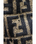 中古・古着 FENDI (フェンディ) ズッカ柄ヴィンテージカーディガン ブラウン サイズ:40：54800円
