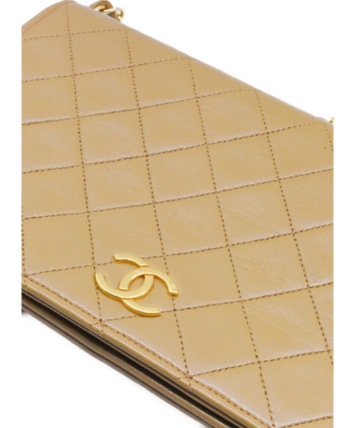 CHANEL（シャネル）CHANEL (シャネル) チェーンショルダーバッグ キャメル サイズ:- -の古着・服飾アイテム