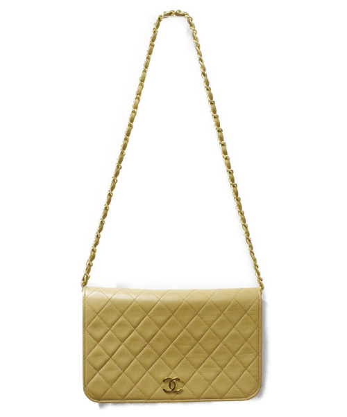CHANEL（シャネル）CHANEL (シャネル) チェーンショルダーバッグ キャメル サイズ:- -の古着・服飾アイテム