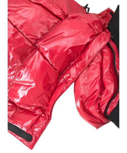 MONCLER（モンクレール）MONCLER (モンクレール) ダウンジャケット レッド サイズ:S ALTENMARKTの古着・服飾アイテム