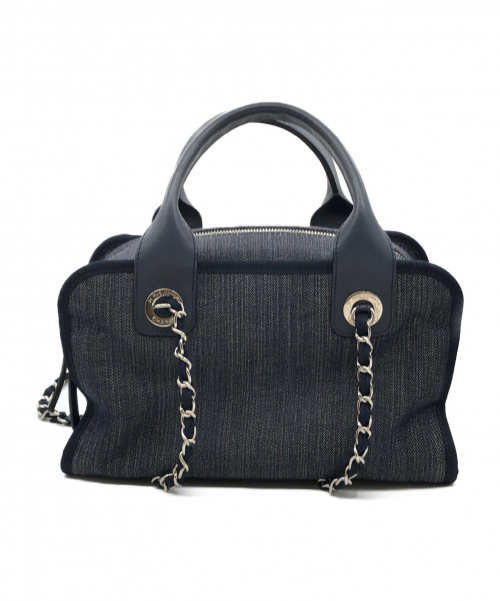 CHANEL（シャネル）CHANEL (シャネル) ドーヴィル インディゴ サイズ:-  A92749 31 RUE CAMBONの古着・服飾アイテム