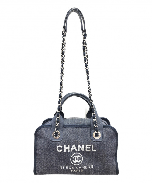 CHANEL（シャネル）CHANEL (シャネル) ドーヴィル インディゴ サイズ:-  A92749 31 RUE CAMBONの古着・服飾アイテム