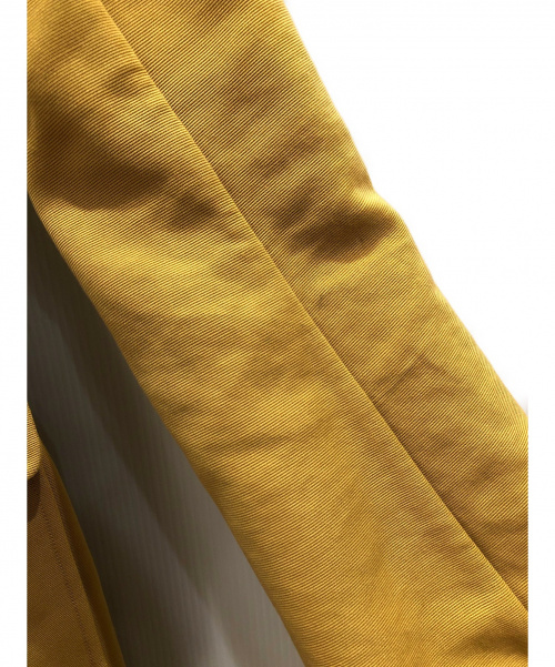 HERMES（エルメス）HERMES (エルメス) ベルト付きコート キャメル サイズ:38 ソルド品の古着・服飾アイテム