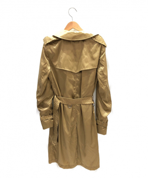 BURBERRY（バーバリー）BURBERRY (バーバリー) ナイロントレンチコート ベージュ サイズ:40 未使用品の古着・服飾アイテム