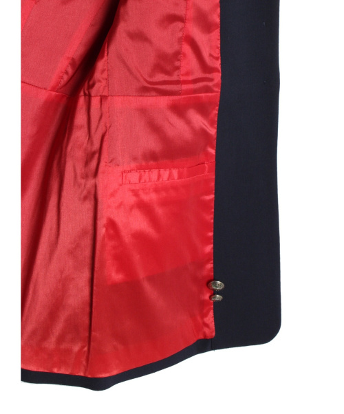 HERMES（エルメス）HERMES (エルメス) [OLD]テーラードジャケット ネイビー サイズ:40の古着・服飾アイテム