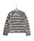 PRADA (プラダ) ノーカラーダウンジャケット シルバー サイズ:38：39800円