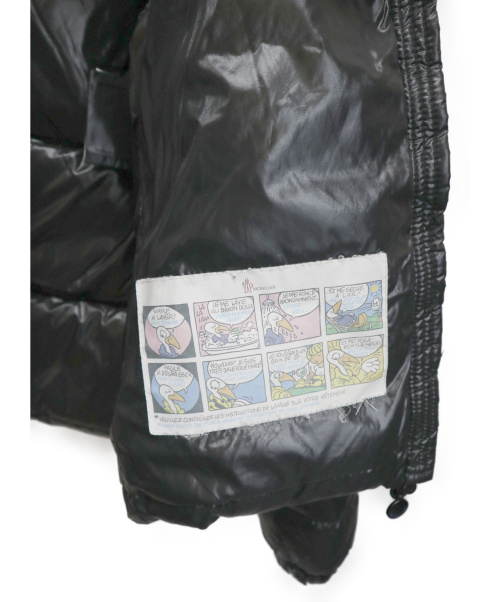 MONCLER（モンクレール）MONCLER (モンクレール) ダウンジャケット ブラック サイズ:0の古着・服飾アイテム