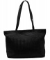 BOTTEGA VENETA（ボッテガヴェネタ）の古着「イントレチャートトートバッグ」｜ブラック