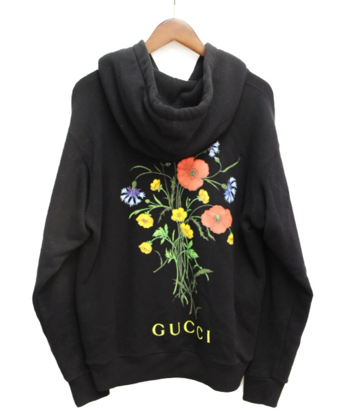 GUCCI（グッチ）GUCCI (グッチ) 19SS シャトーマーモントプルオーバーパーカー ブラック サイズ:Sの古着・服飾アイテム