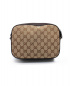 GUCCI (グッチ) エンブロイダリーショルダーバッグ ブラウン サイズ:- GG 412008 -：74800円