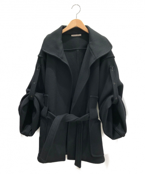 BOTTEGA VENETA（ボッテガベネタ）BOTTEGA VENETA (ボッテガヴェネタ) コート ブラック サイズ:40の古着・服飾アイテム