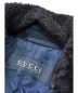 中古・古着 GUCCI (グッチ) メルトンPコート ブラック サイズ:48：45800円