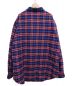 BALENCIAGA (バレンシアガ) 19AW オーバーサイズチェックシャツ ブルー×レッド サイズ:39：34800円