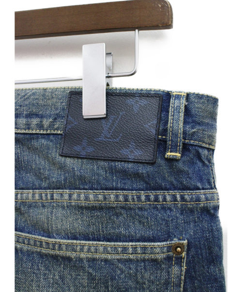 LOUIS VUITTON（ルイ ヴィトン）LOUIS VUITTON (ルイヴィトン) レギュラーデニムパンツ インディゴ サイズ:30インチの古着・服飾アイテム
