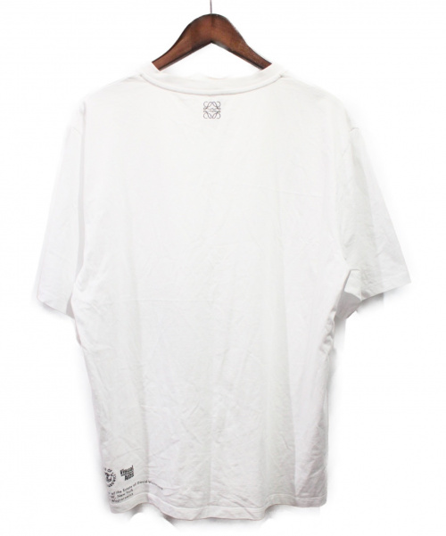 LOEWE（ロエベ）LOEWE (ロエベ) チャリティーTシャツ ホワイト サイズ:Lの古着・服飾アイテム