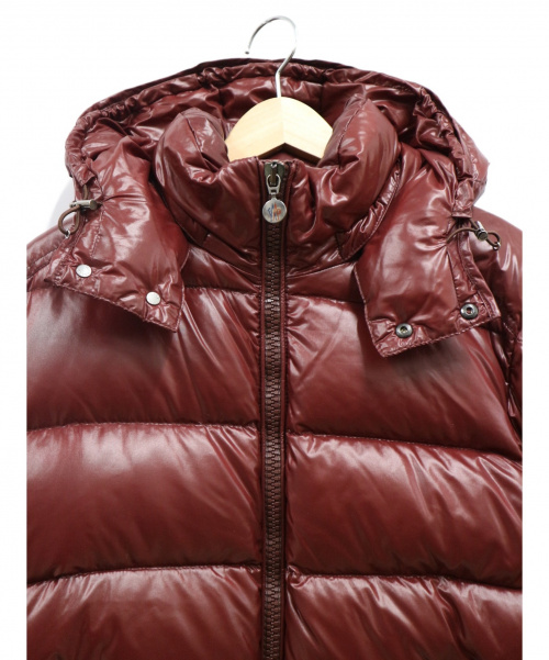 MONCLER（モンクレール）MONCLER (モンクレール) マヤダウンジャケット バーガンディー サイズ:S MAYAの古着・服飾アイテム