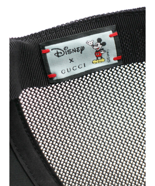GUCCI（グッチ）GUCCI (グッチ) 20SS ×Disney ベースボールキャップ ブラウン サイズ:59cmの古着・服飾アイテム