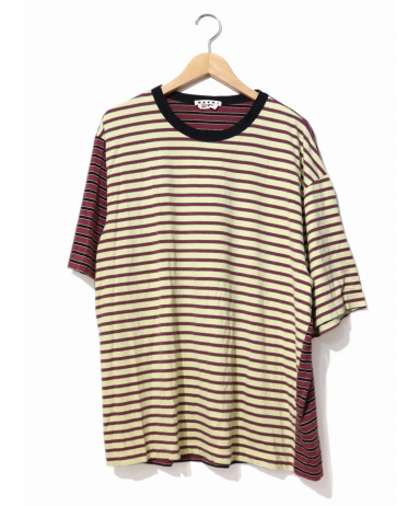 中古・古着通販】MARNI (マルニ) 切替ボーダーTシャツ イエロー