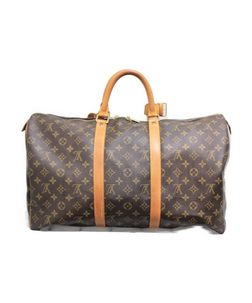 LOUIS VUITTON（ルイ ヴィトン）LOUIS VUITTON (ルイヴィトン) キーポル50 ブラウン サイズ:50 モノグラム M41426 SD0955の古着・服飾アイテム