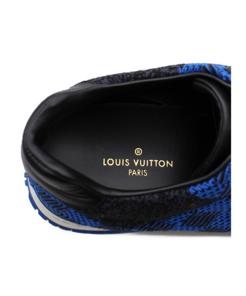 LOUIS VUITTON（ルイ ヴィトン）LOUIS VUITTON (ルイ・ヴィトン) RUN AWAY SNEAKER 1A3UGL ブルー サイズ:7 1/2の古着・服飾アイテム