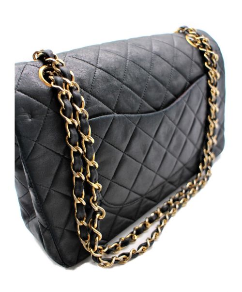 CHANEL（シャネル）CHANEL (シャネル) チェーンショルダーバッグ ブラック マトラッセ 1389471の古着・服飾アイテム
