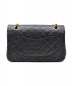 CHANEL (シャネル) チェーンショルダーバッグ ブラック マトラッセ 1389471：198000円