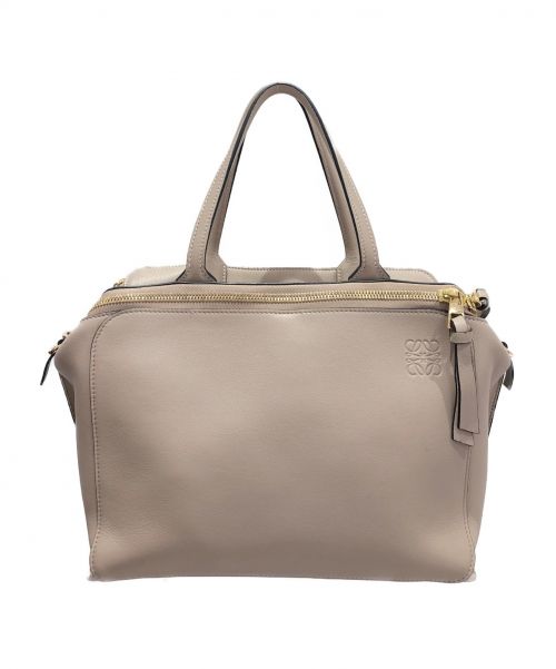 LOEWE（ロエベ）LOEWE (ロエベ) アナグラム2WAYショルダーバッグ ベージュ サイズ:-の古着・服飾アイテム