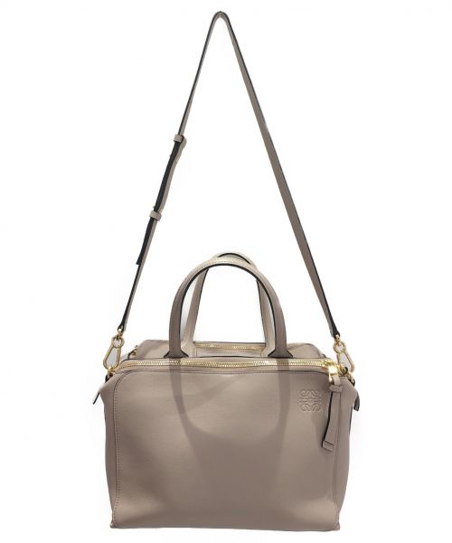 LOEWE（ロエベ）LOEWE (ロエベ) アナグラム2WAYショルダーバッグ ベージュ サイズ:-の古着・服飾アイテム