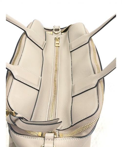 LOEWE（ロエベ）LOEWE (ロエベ) アナグラム2WAYショルダーバッグ ベージュ サイズ:-の古着・服飾アイテム