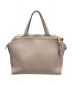 LOEWE（ロエベ）の古着「アナグラム2WAYショルダーバッグ」｜ベージュ
