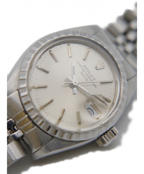 ROLEX（ロレックス）ROLEX (ロレックス) オイスターパーペチュアルデイト サイズ:25mm 6924 フルーテッド SSの古着・服飾アイテム