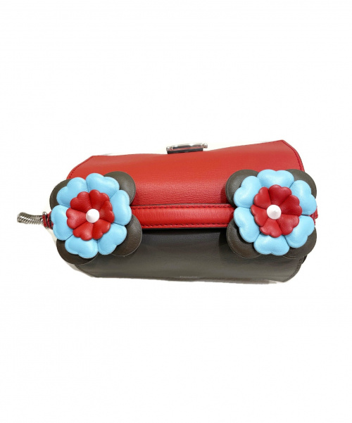 FENDI（フェンディ）FENDI (フェンディ) ダブルマイクロバケット グレー サイズ:- 8M0371の古着・服飾アイテム
