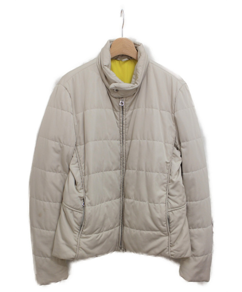 HERMES（エルメス）HERMES (エルメス) 中綿ジャケット アイボリー サイズ:Lの古着・服飾アイテム