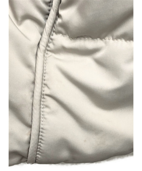 HERMES（エルメス）HERMES (エルメス) 中綿ジャケット アイボリー サイズ:Lの古着・服飾アイテム