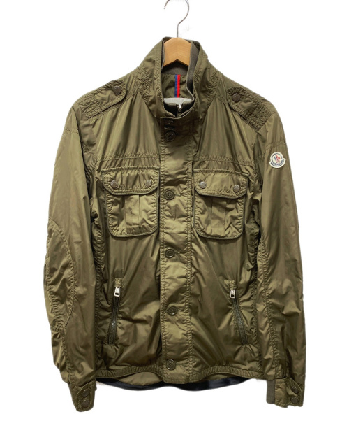 MONCLER（モンクレール）MONCLER (モンクレール) ナイロンジャケット カーキ サイズ:1の古着・服飾アイテム