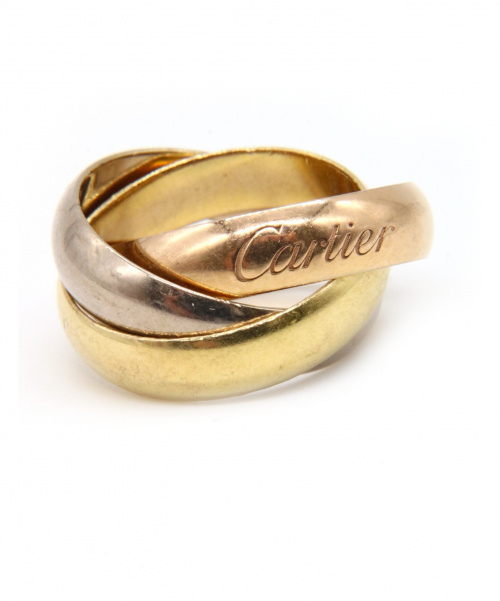 Cartier（カルティエ）Cartier (カルティエ) トリニティリング　LM サイズ:52（12号） 750の古着・服飾アイテム