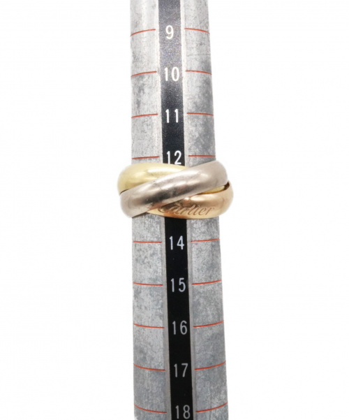 Cartier（カルティエ）Cartier (カルティエ) トリニティリング　LM サイズ:52（12号） 750の古着・服飾アイテム