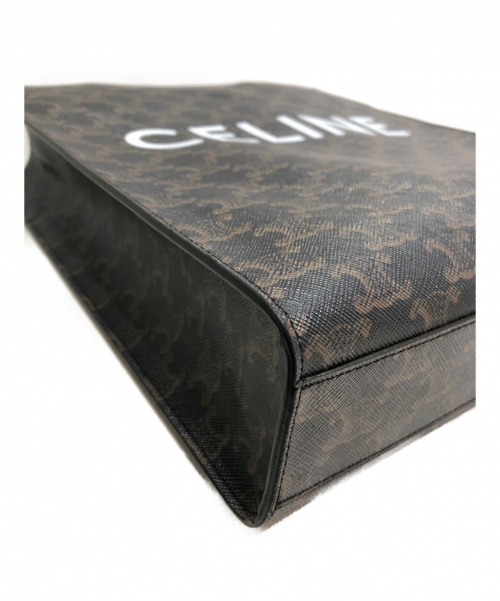CELINE（セリーヌ）CELINE (セリーヌ) スモールバーティカルカバ ブラック サイズ:スモール 2wayショルダーバッグ トリオンフの古着・服飾アイテム