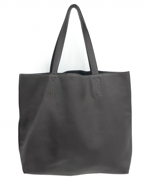 HERMES（エルメス）HERMES (エルメス) ドゥブルセンス45 ブラウン×ブラック サイズ:45 ドゥブルセンス45 □N(2010年)の古着・服飾アイテム