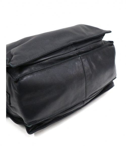 LOEWE（ロエベ）LOEWE (ロエベ) タッセルレザーショルダーバッグ ブラック フラメンコ30 011407の古着・服飾アイテム