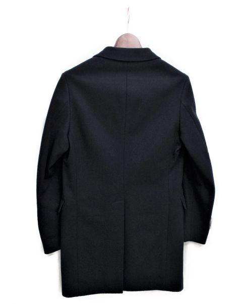 PRADA（プラダ）PRADA (プラダ) チェスターコート ネイビー サイズ:44Rの古着・服飾アイテム