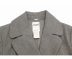 中古・古着 CELINE (セリーヌ) [OLD]ダブルジャケット グレー サイズ:38表記 オールドセリーヌ・フランス製代理店表記有：9800円